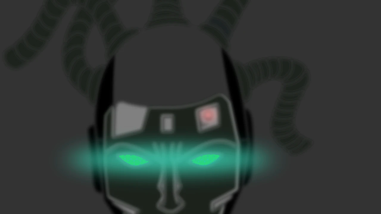 Close up on a plate of mashed potatoes, topped with baked pork chops with cream of mushroom soup, and a side of green beans.